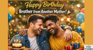 Birthday Wishes for Brother from Another Mother