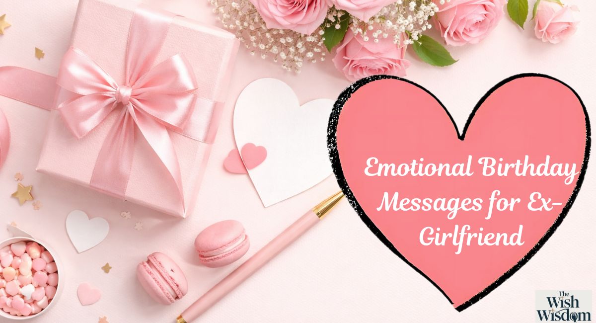 Emotional Birthday Messages for Ex-Girlfriend
