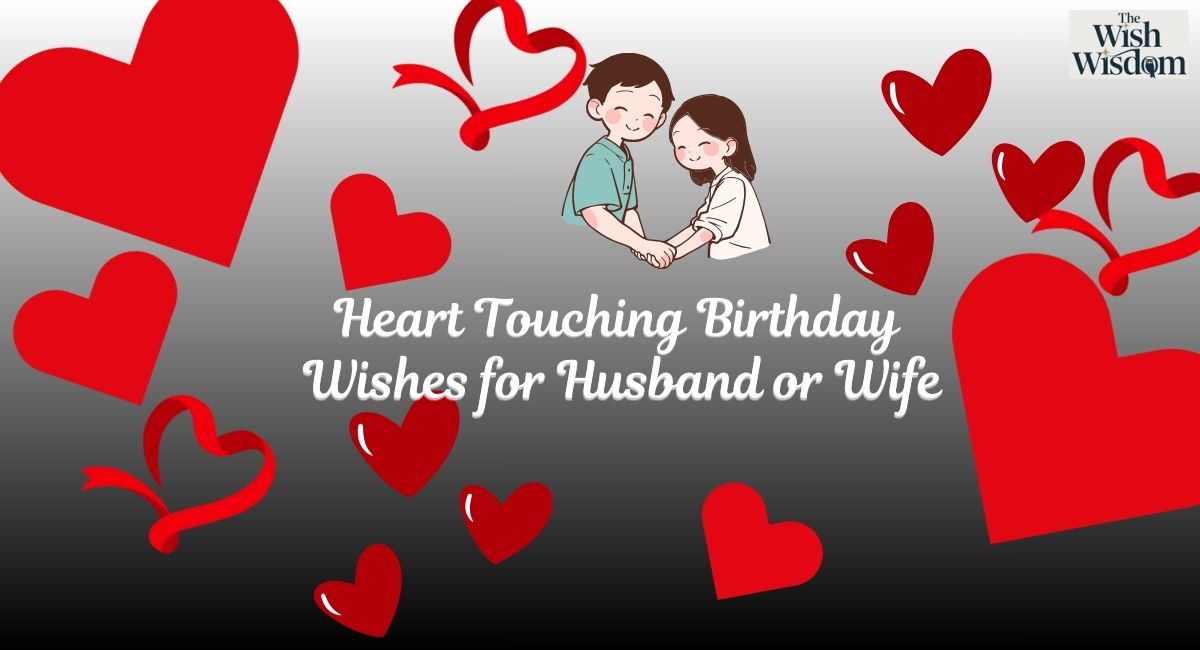 Heart Touching Birthday Wishes for Husband or Wife