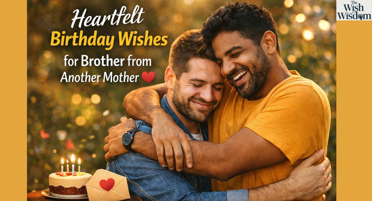 Heartfelt Birthday Wishes for Brother from Another Mother