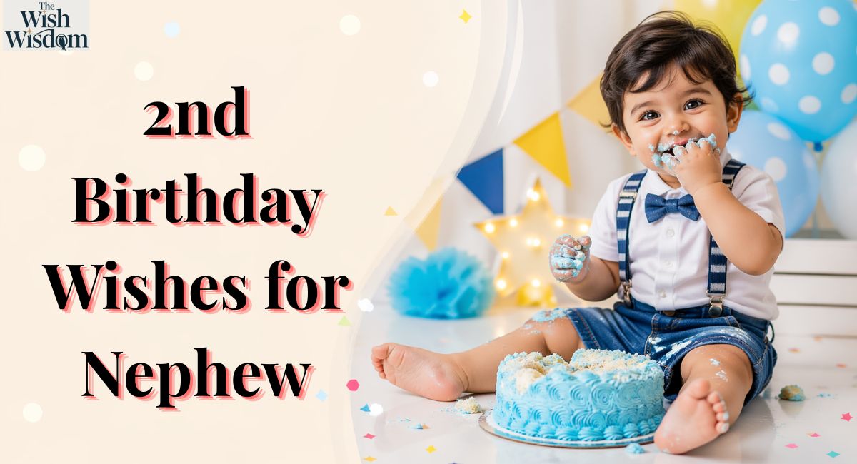 2nd Birthday Wishes for Nephew