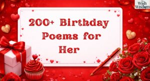 Birthday Poems for Her