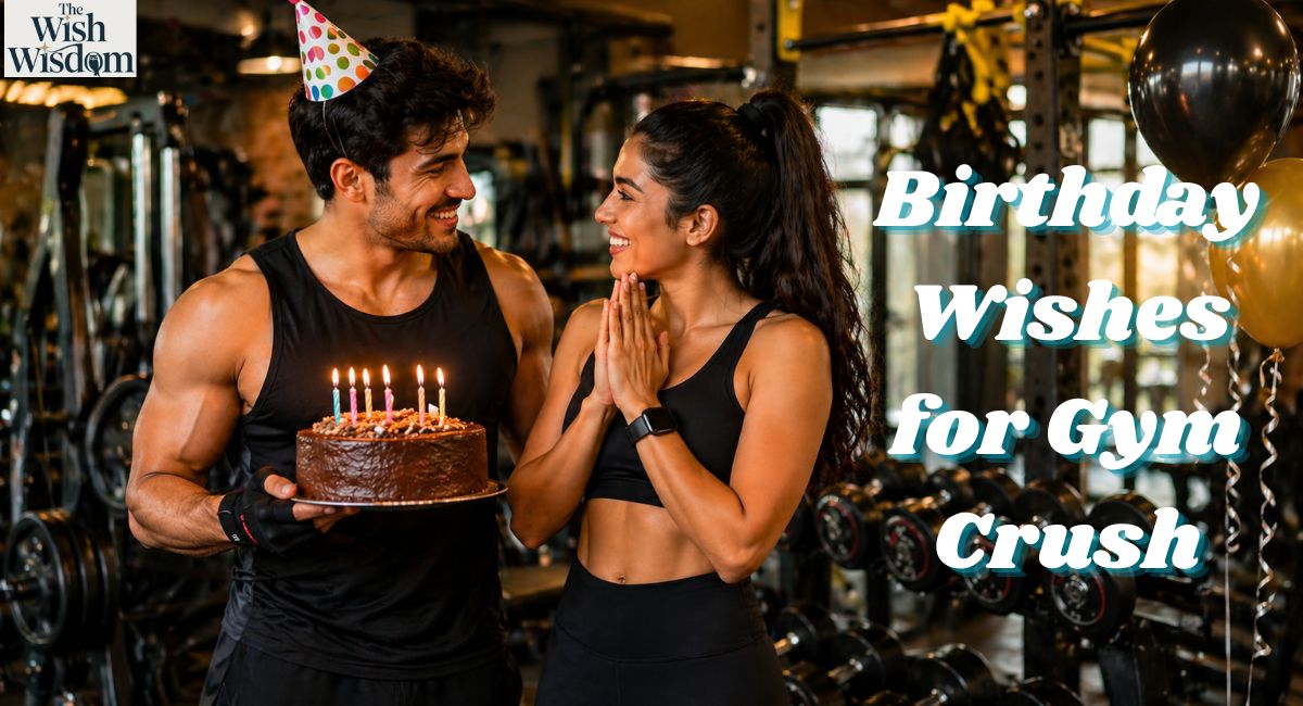 Birthday Wishes for Gym Crush