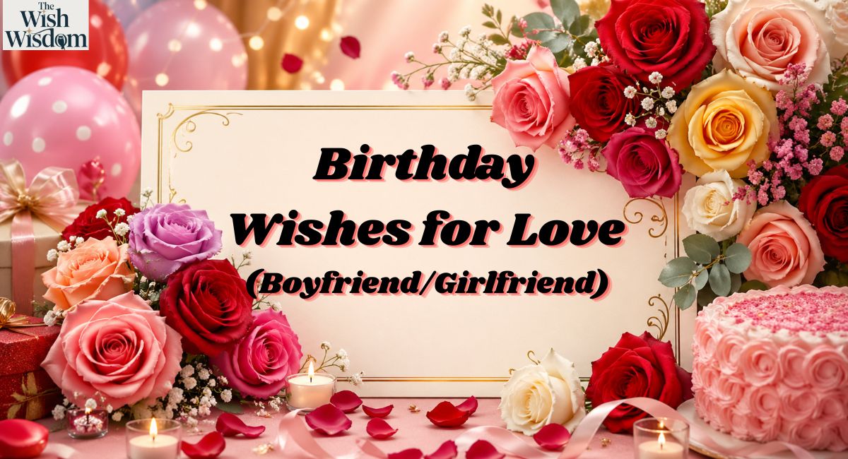 Birthday Wishes for Love 