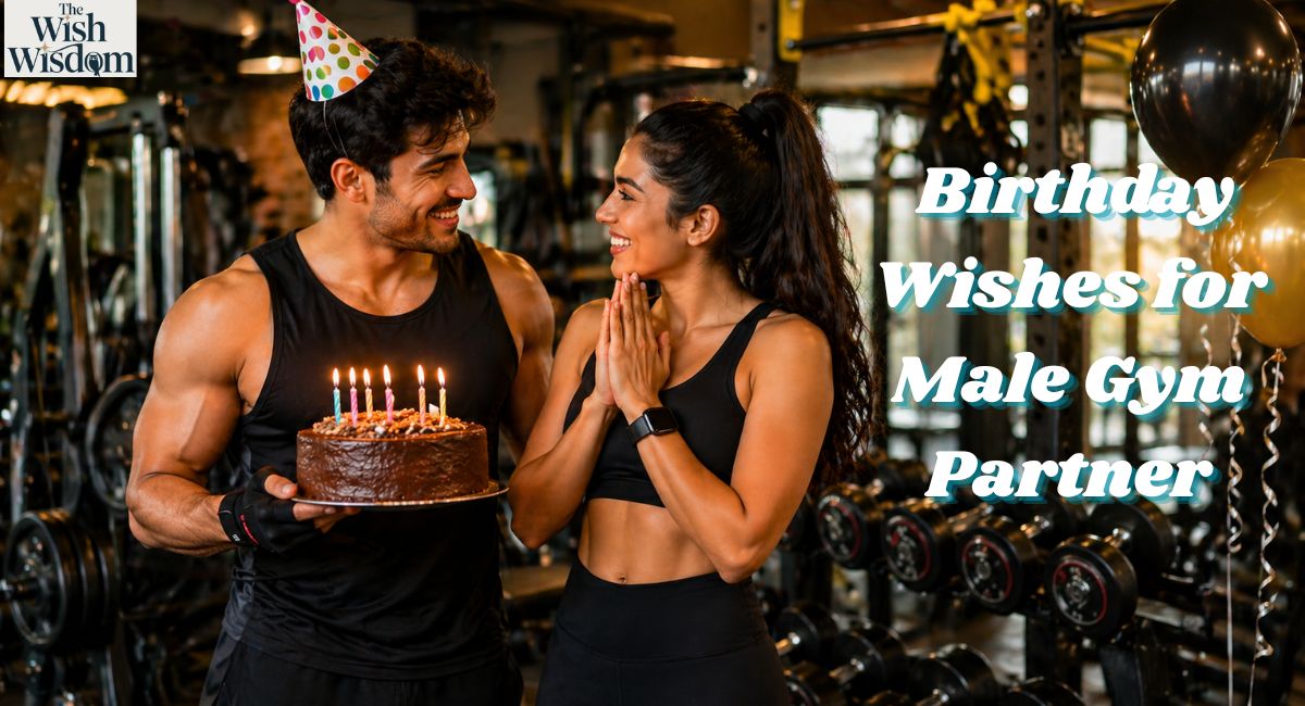  Birthday Wishes for Male Gym Partner