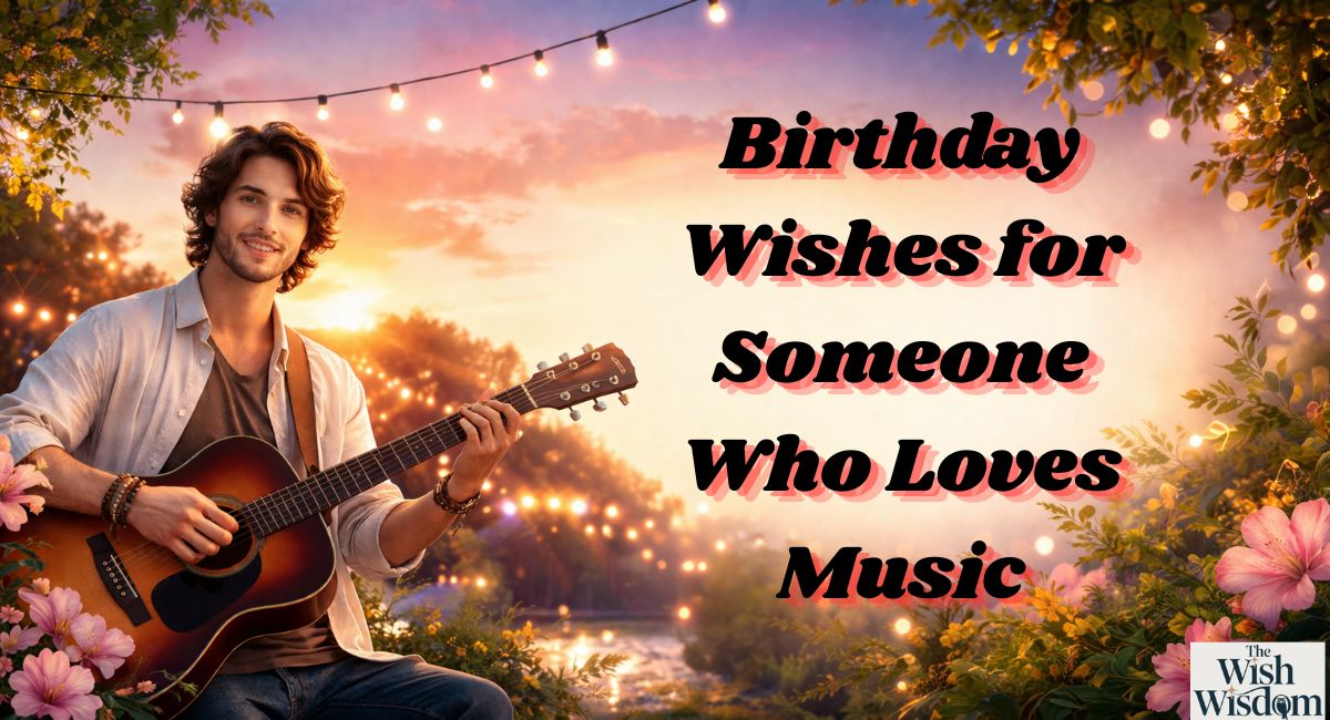 Birthday Wishes for Someone Who Loves Music