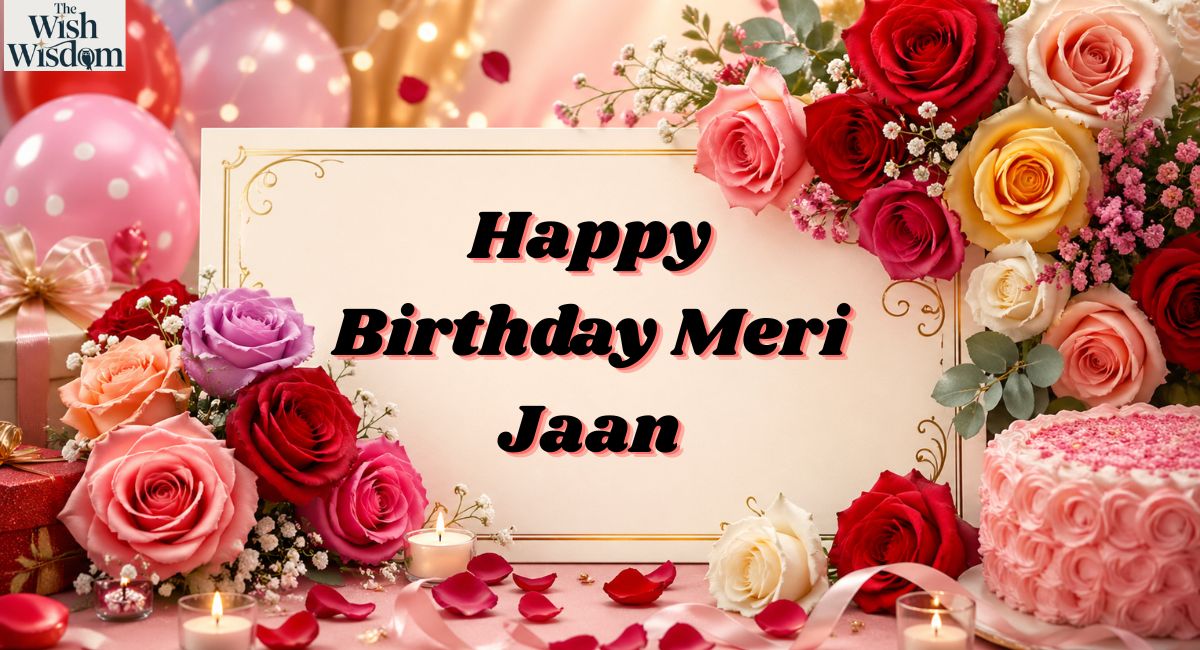 Happy Birthday Meri Jaan