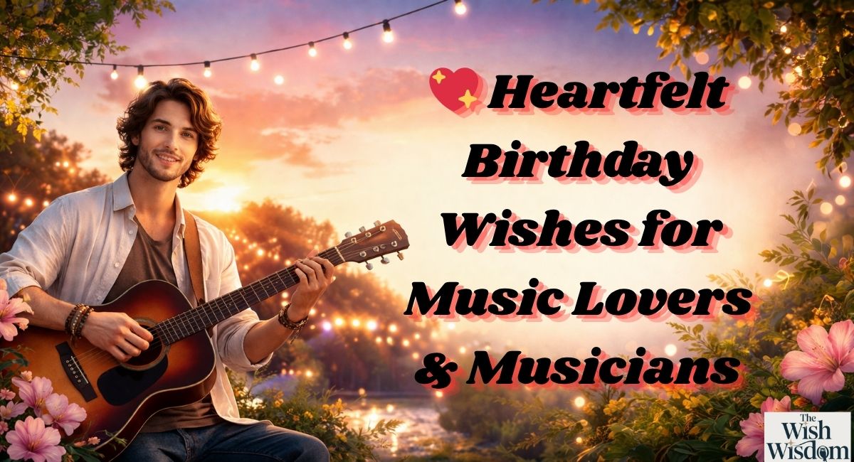Heartfelt Birthday Wishes for Music Lovers & Musicians