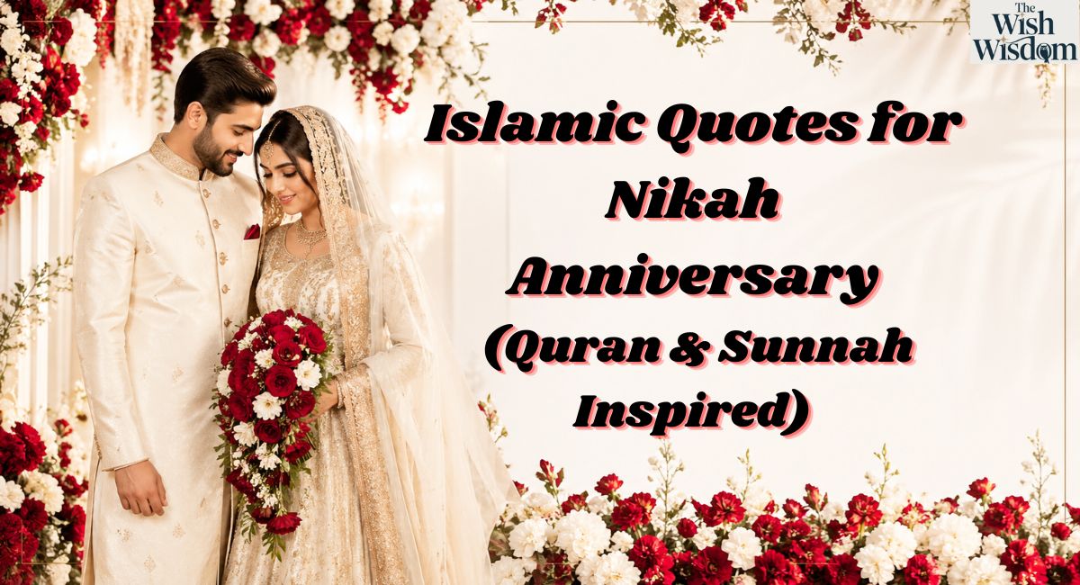 Islamic Quotes for Nikah Anniversary 