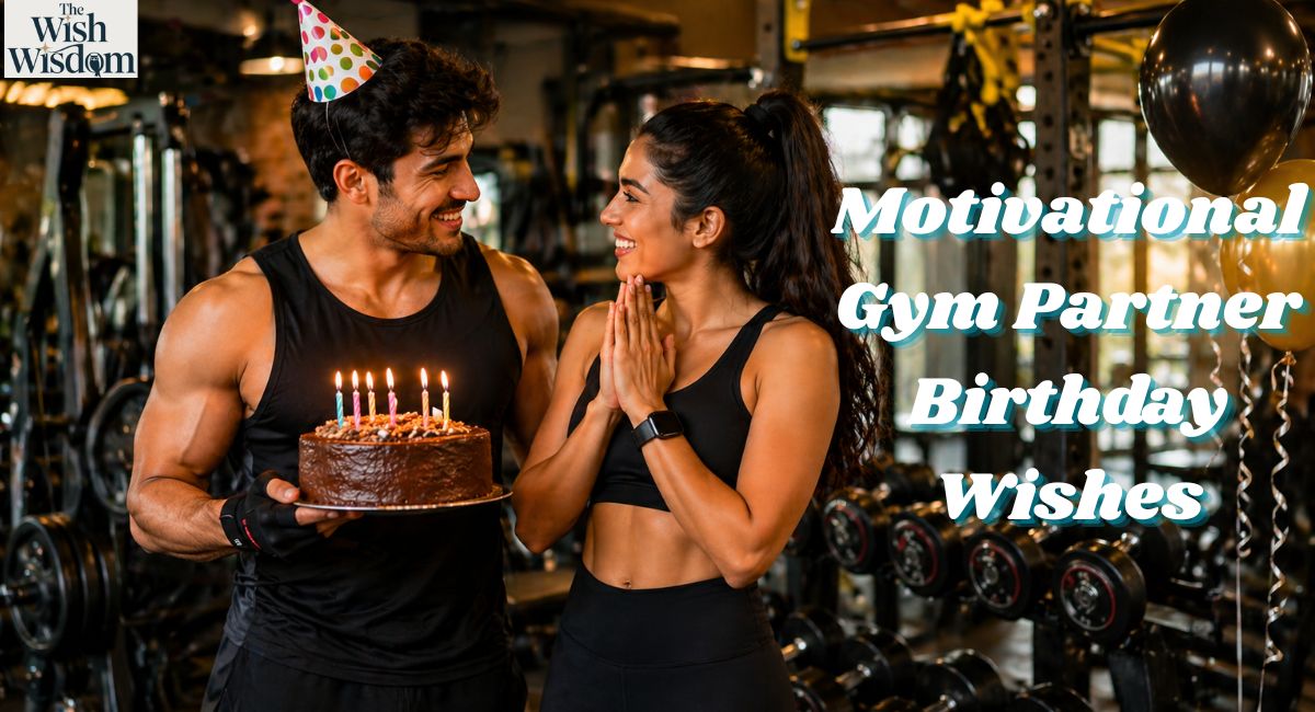 Motivational Gym Partner Birthday Wishes