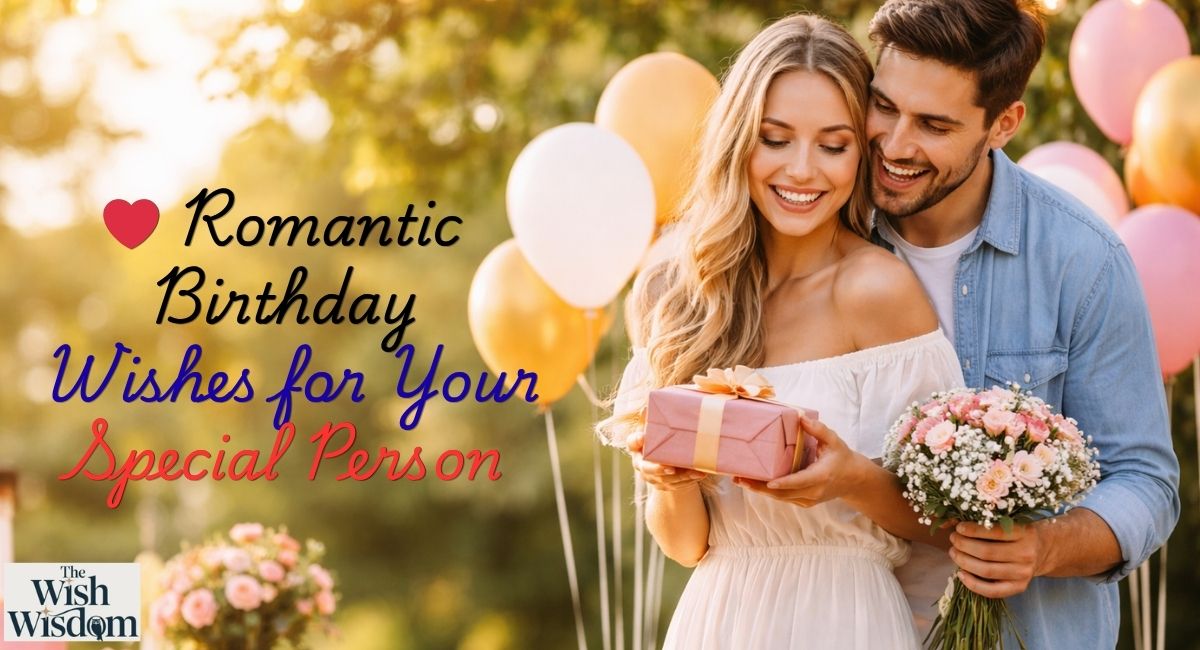Romantic Birthday Wishes for Your Special Person
