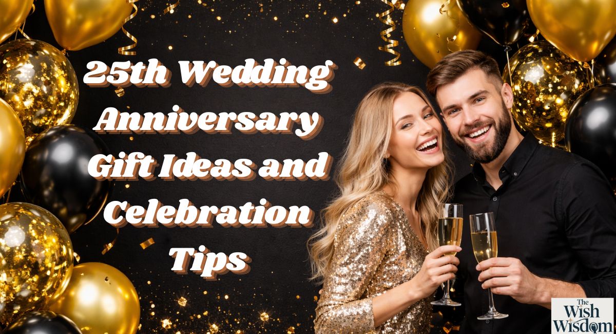 25th Wedding Anniversary Gift Ideas and Celebration Tips