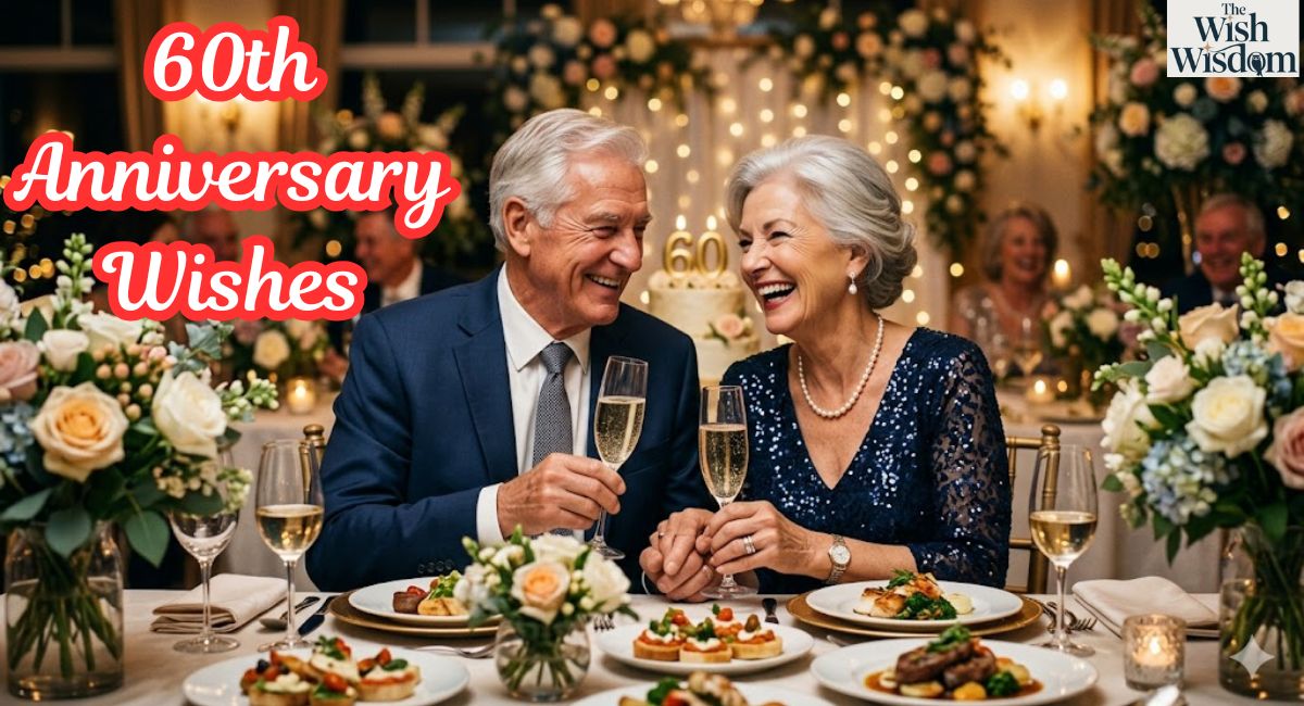 60th Anniversary Wishes