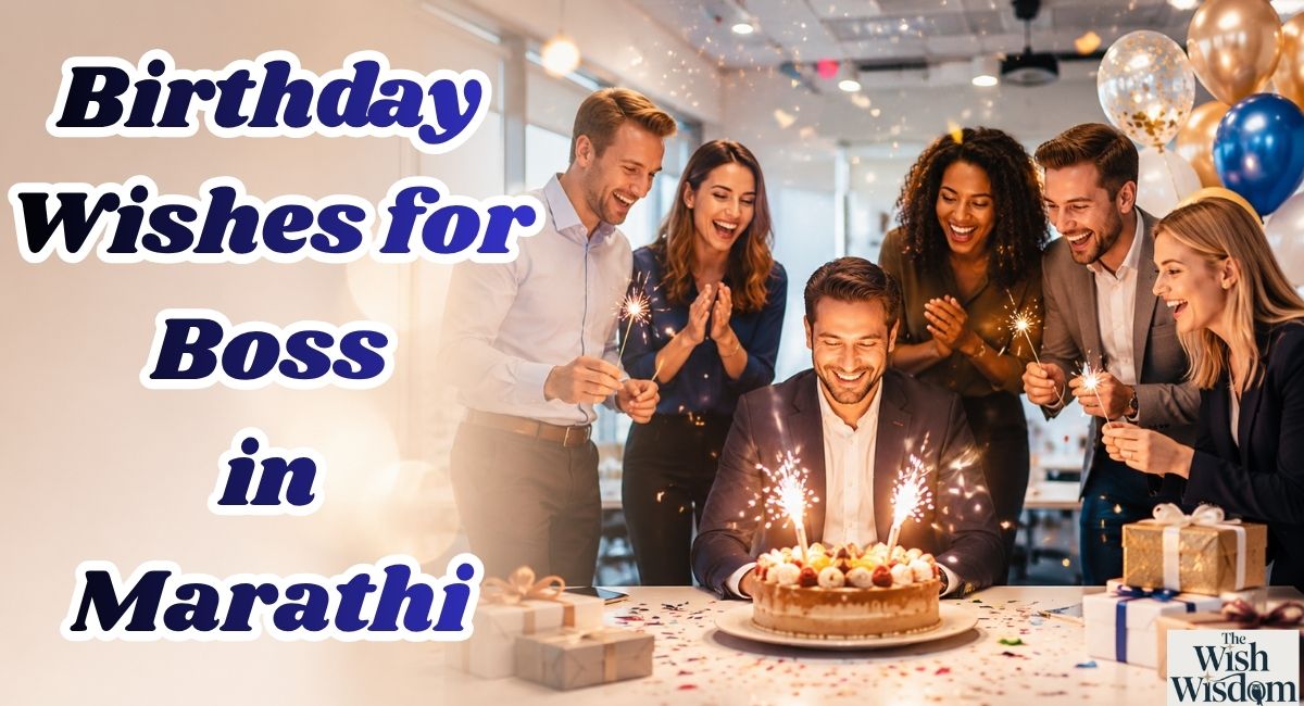 Birthday Wishes for Boss in Marathi