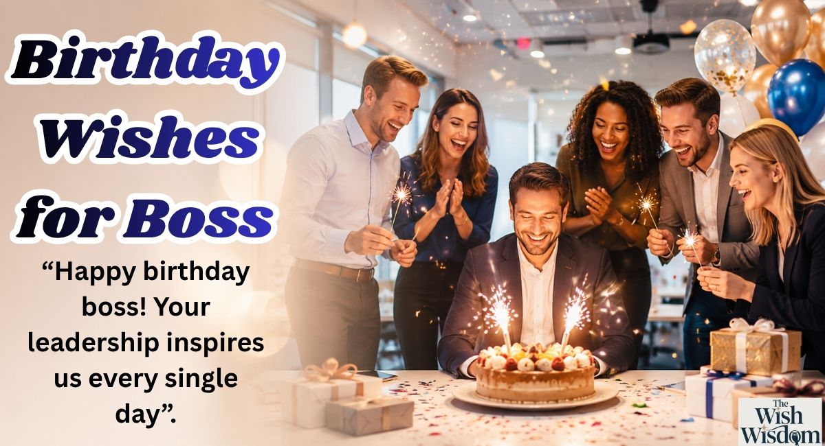 Birthday Wishes for Boss