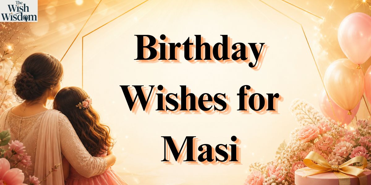 Birthday Wishes for Masi