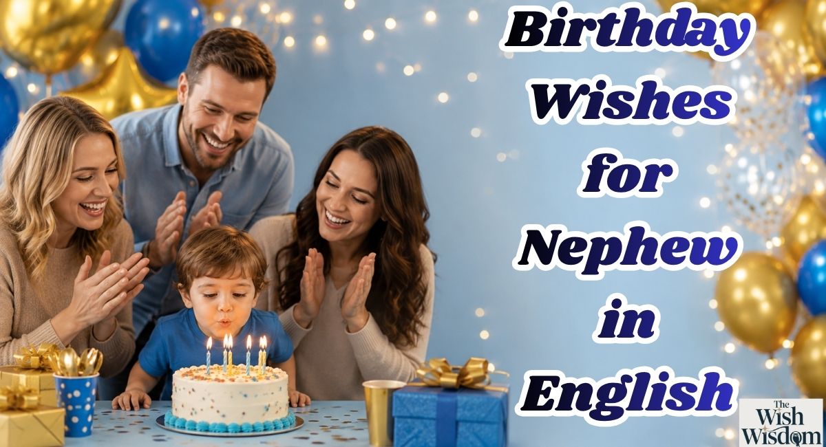 Birthday Wishes for Nephew in English