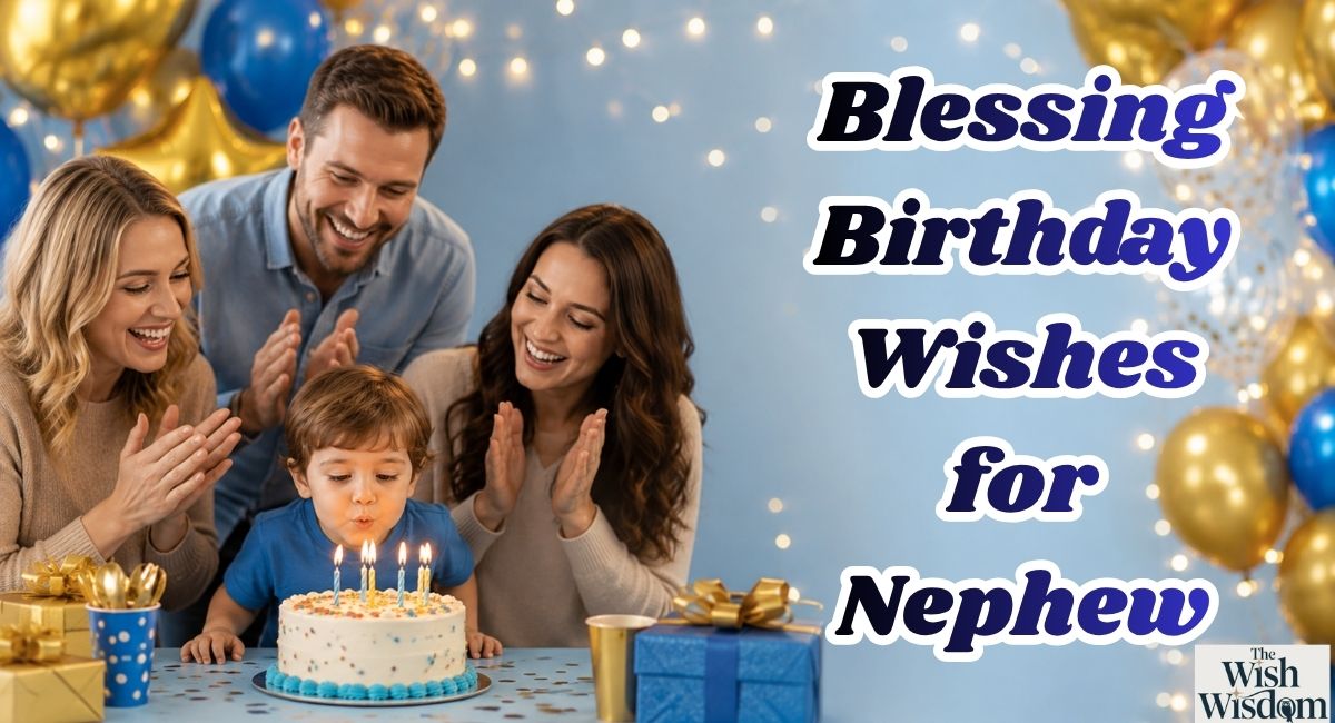 Blessing Birthday Wishes for Nephew