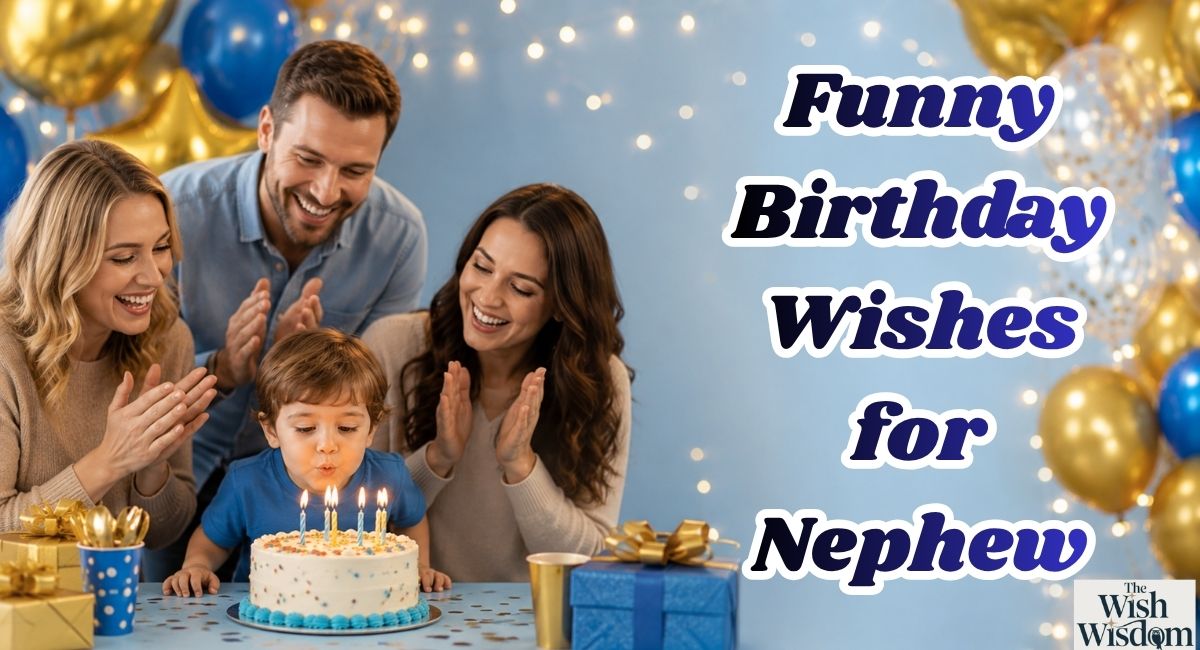 Funny Birthday Wishes for Nephew