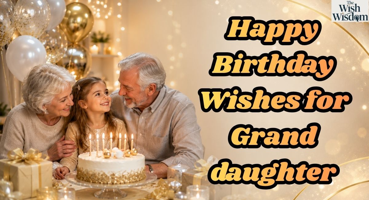 Happy Birthday Wishes for Granddaughter