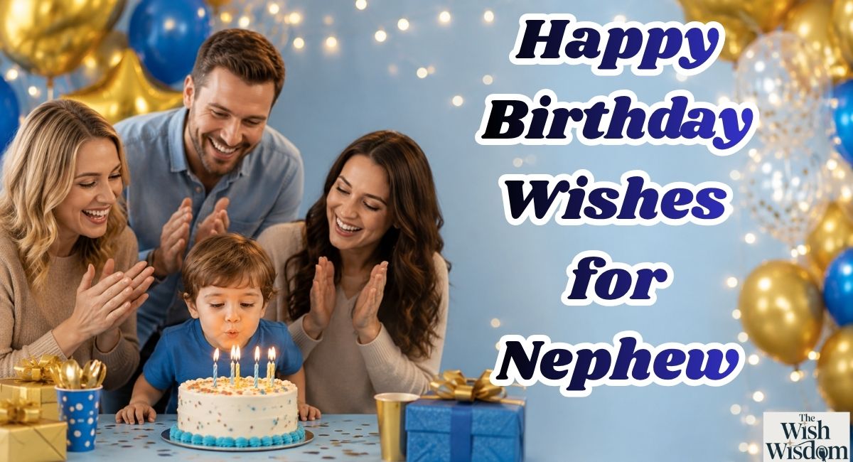 Happy Birthday Wishes for Nephew