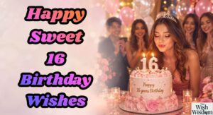Happy Sweet 16 Birthday Wishes