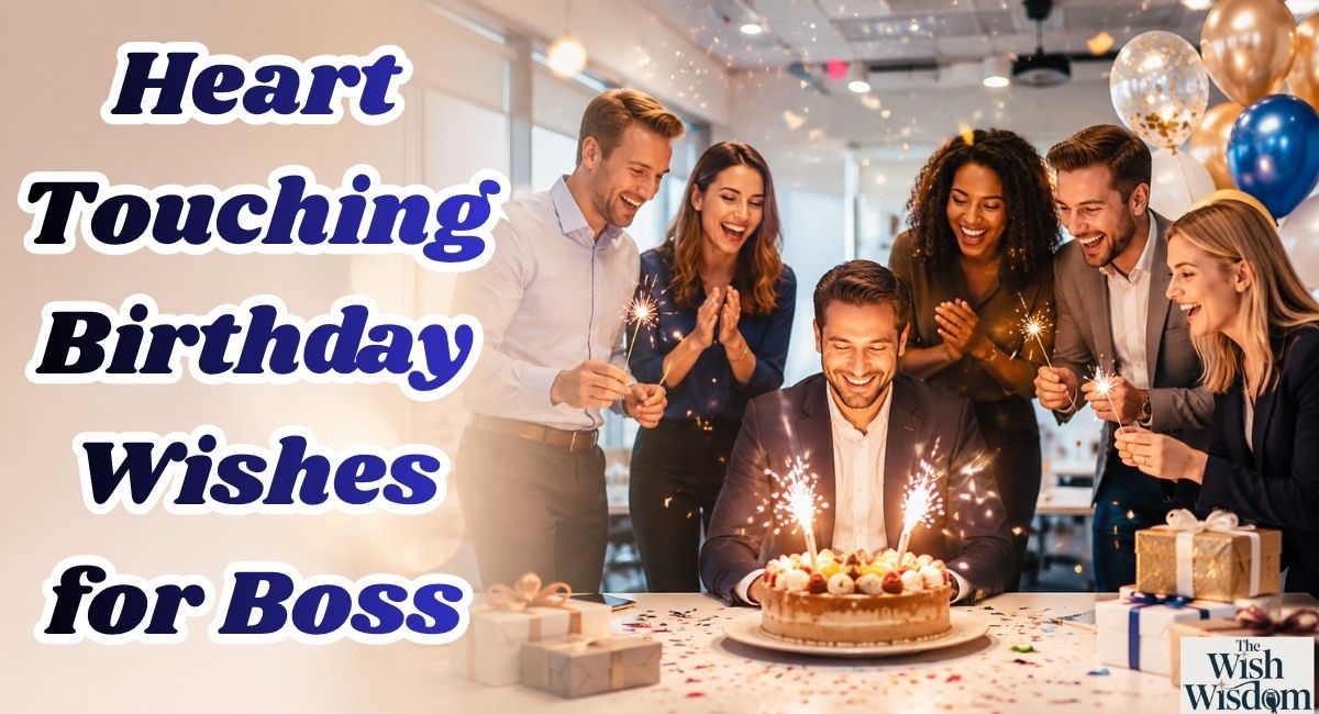 Heart Touching Birthday Wishes for Boss