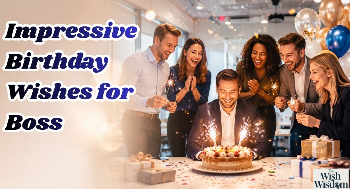 Impressive Birthday Wishes for Boss