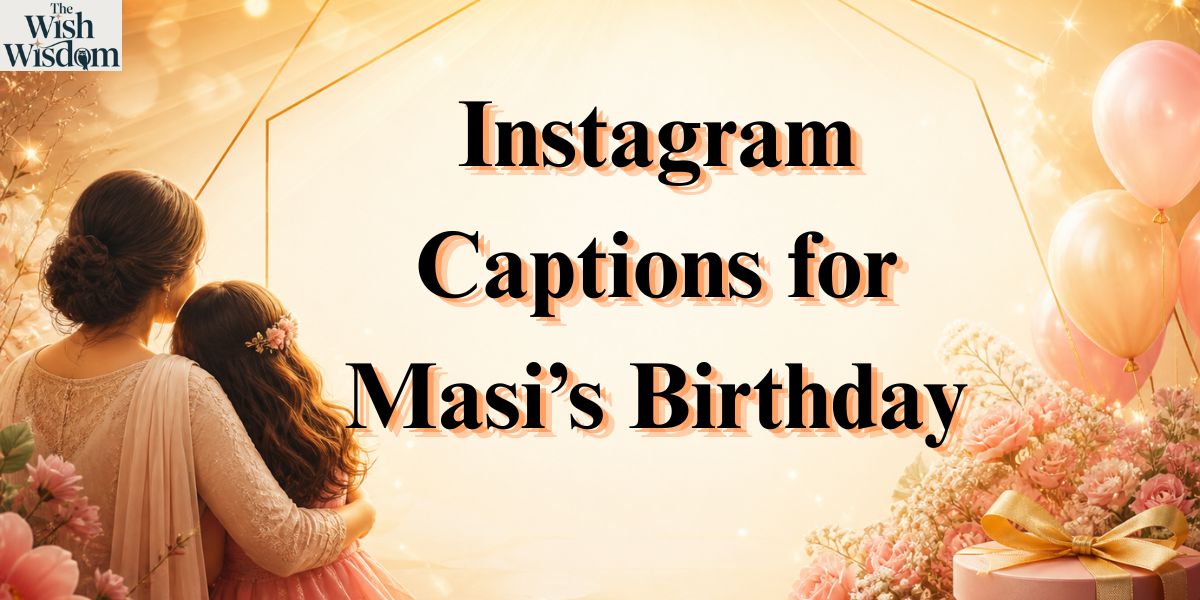 Instagram Captions for Masi’s Birthday