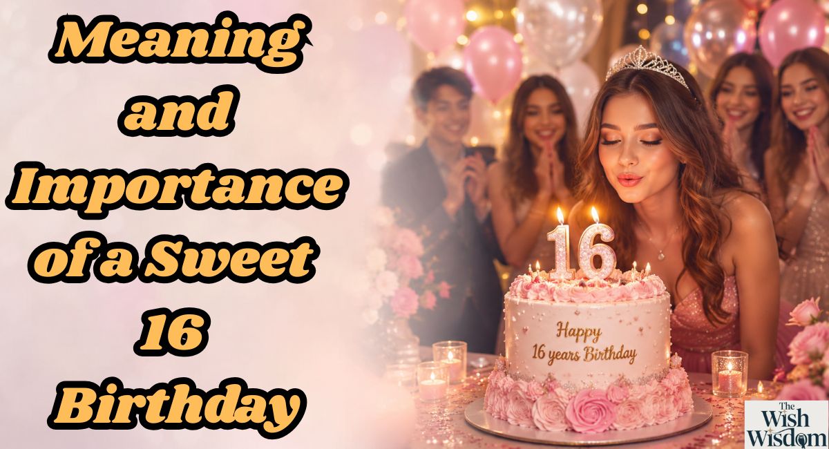 Meaning and Importance of a Sweet 16 Birthday