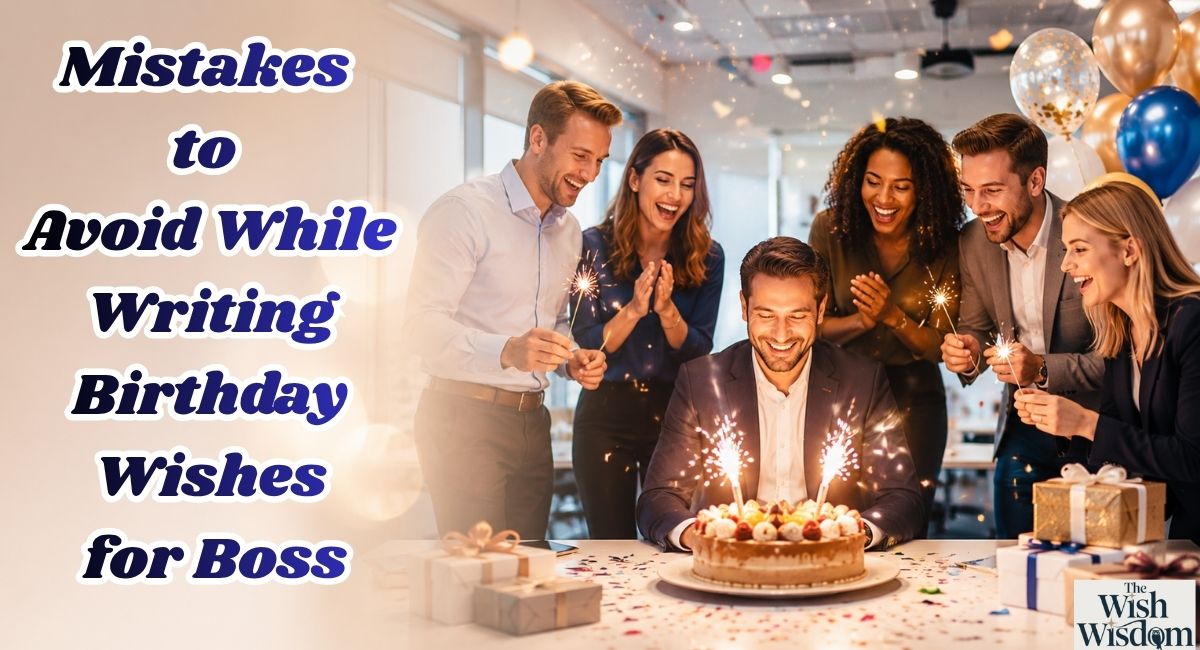 Mistakes to Avoid While Writing Birthday Wishes for Boss