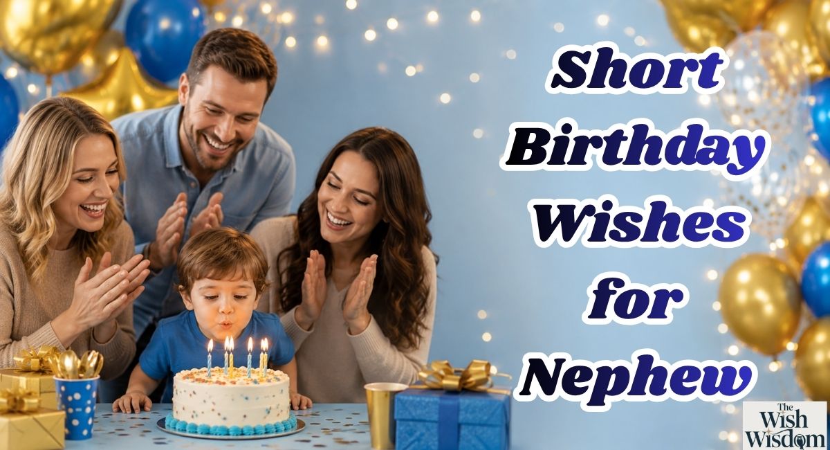 Short Birthday Wishes for Nephew