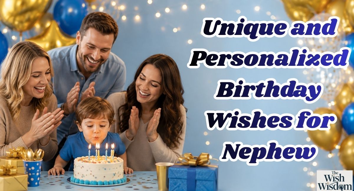 Unique and Personalized Birthday Wishes for Nephew
