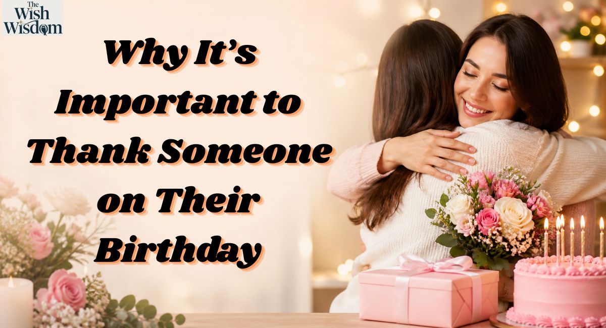 Why It’s Important to Thank Someone on Their Birthday
