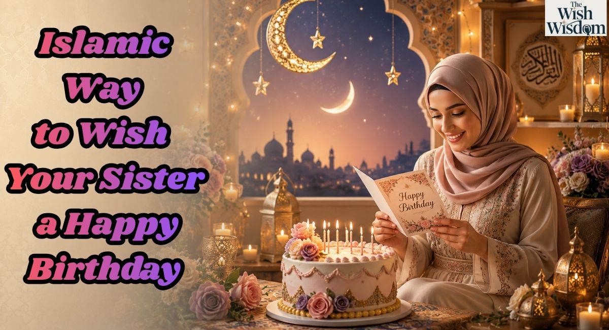 Islamic Way to Wish Your Sister a Happy Birthday