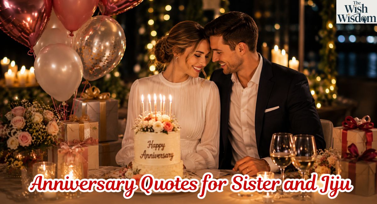 Anniversary Quotes for Sister and Jiju