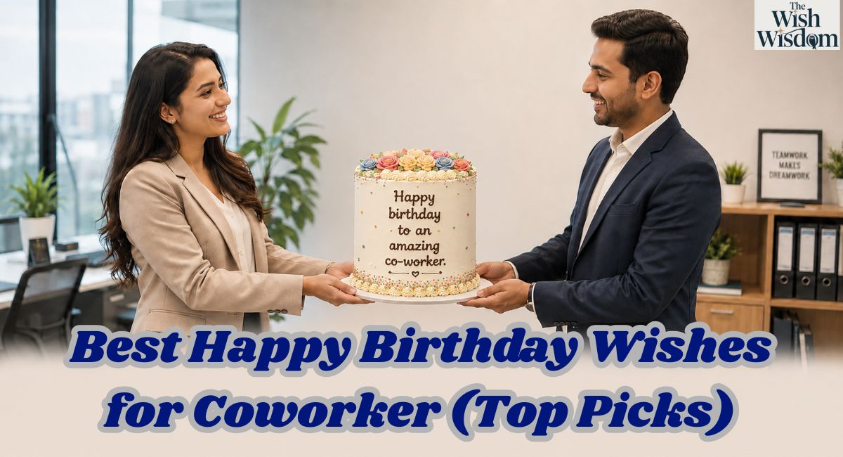Best Happy Birthday Wishes for Coworker (Top Picks)