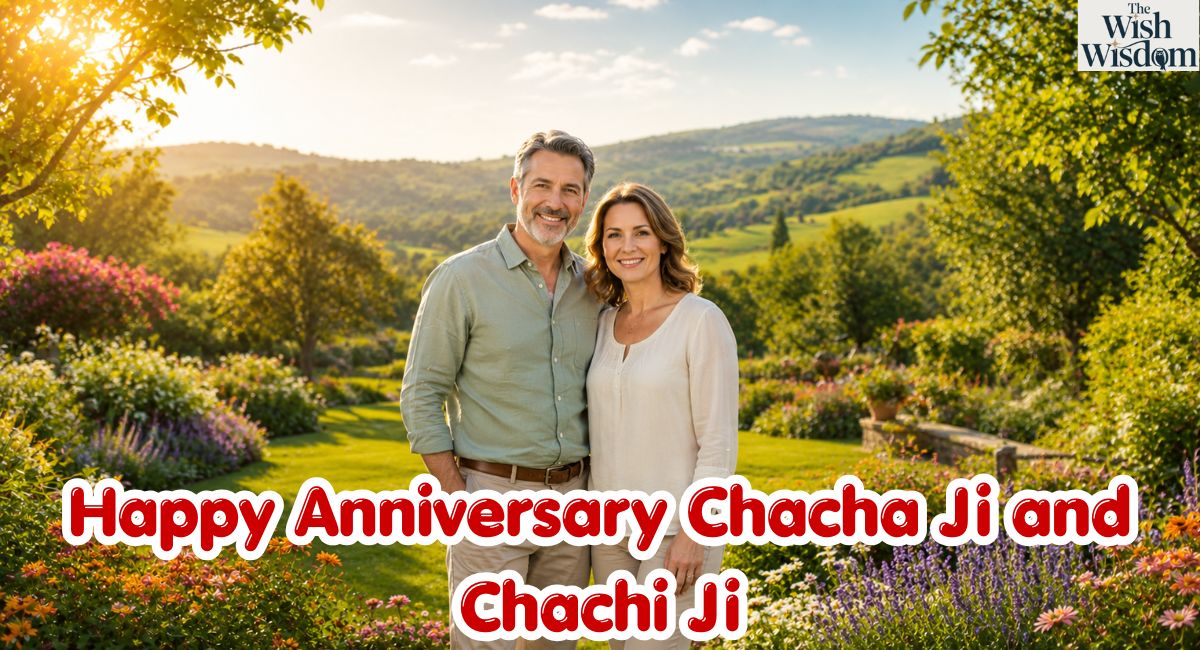 Happy Anniversary Chacha Ji and Chachi Ji