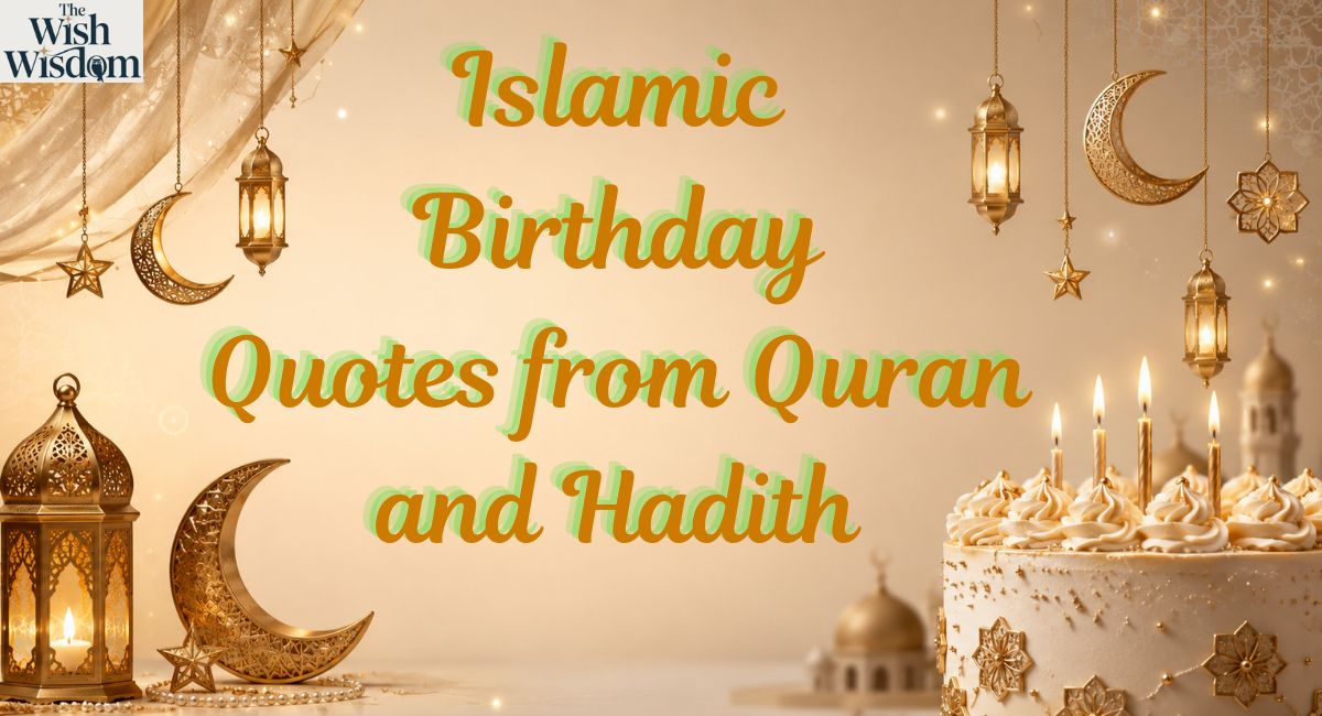 Islamic Birthday Quotes from Quran and Hadith