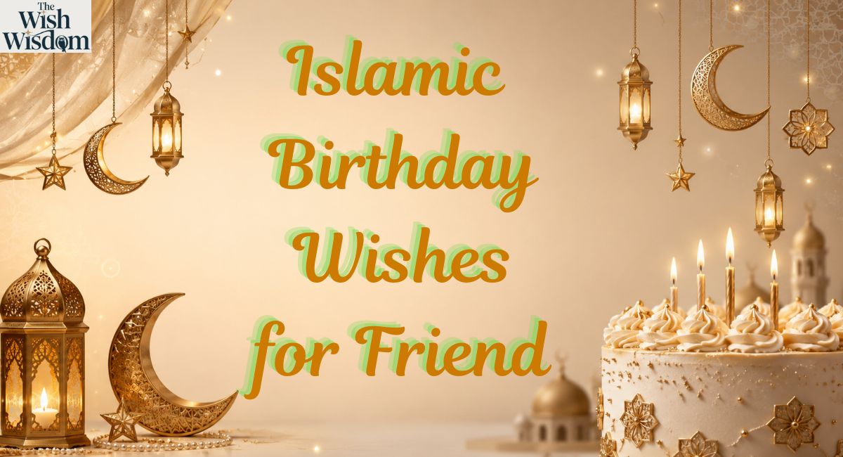 Islamic Birthday Wishes for Friend