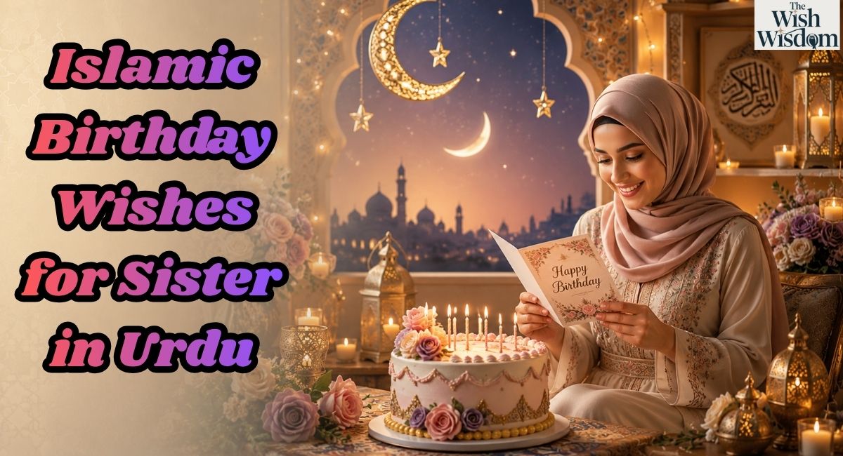 Islamic Birthday Wishes for Sister in Urdu