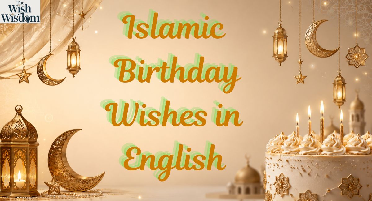 Islamic Birthday Wishes in English
