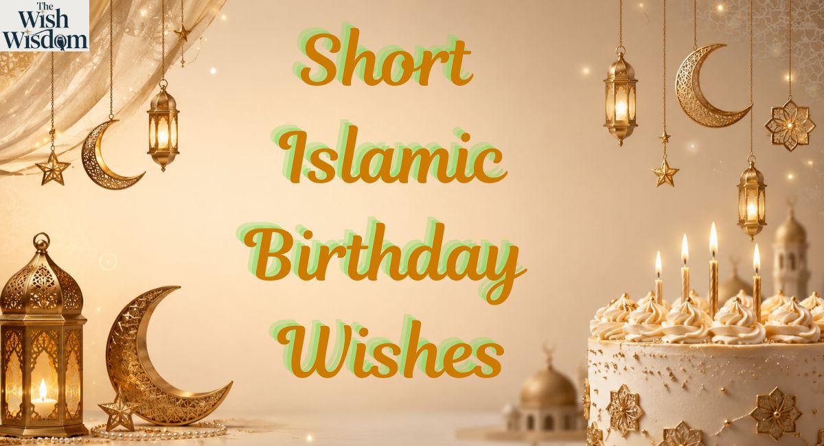 Short Islamic Birthday Wishes