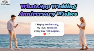 WhatsApp Wedding Anniversary Wishes