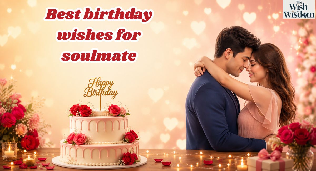Best birthday wishes for soulmate