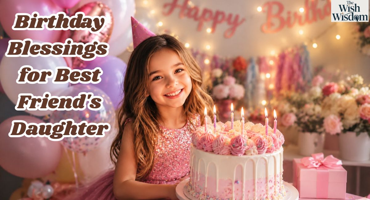 Birthday Blessings for Best Friend's Daughter