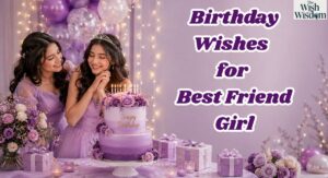 Birthday Wishes for Best Friend Girl