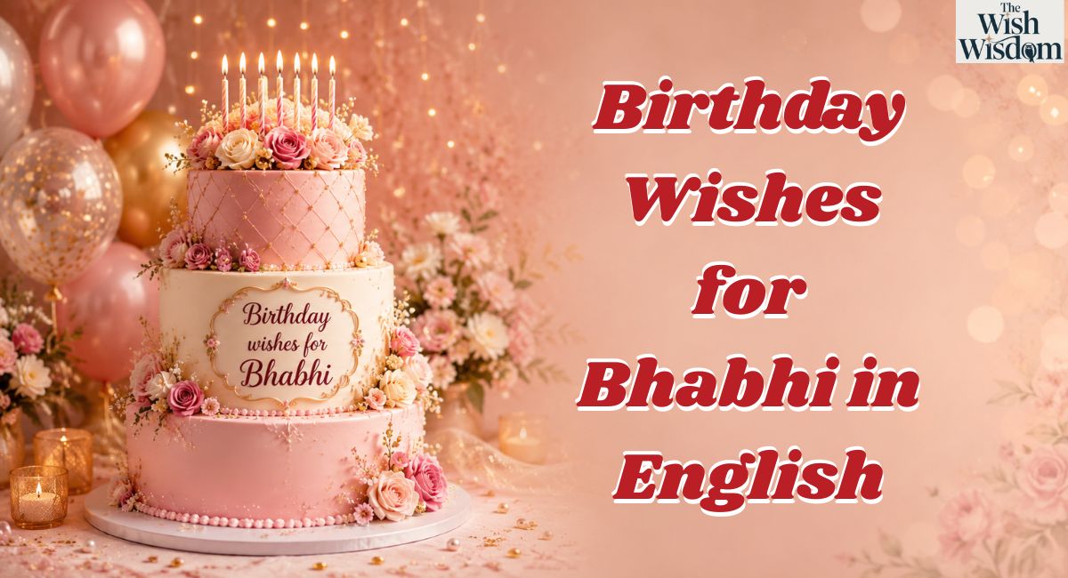 Birthday Wishes for Bhabhi in English