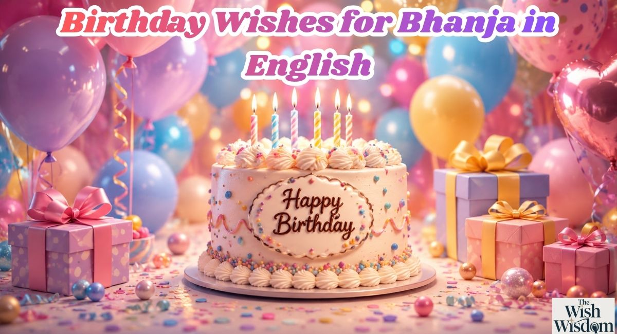 Birthday Wishes for Bhanja in English