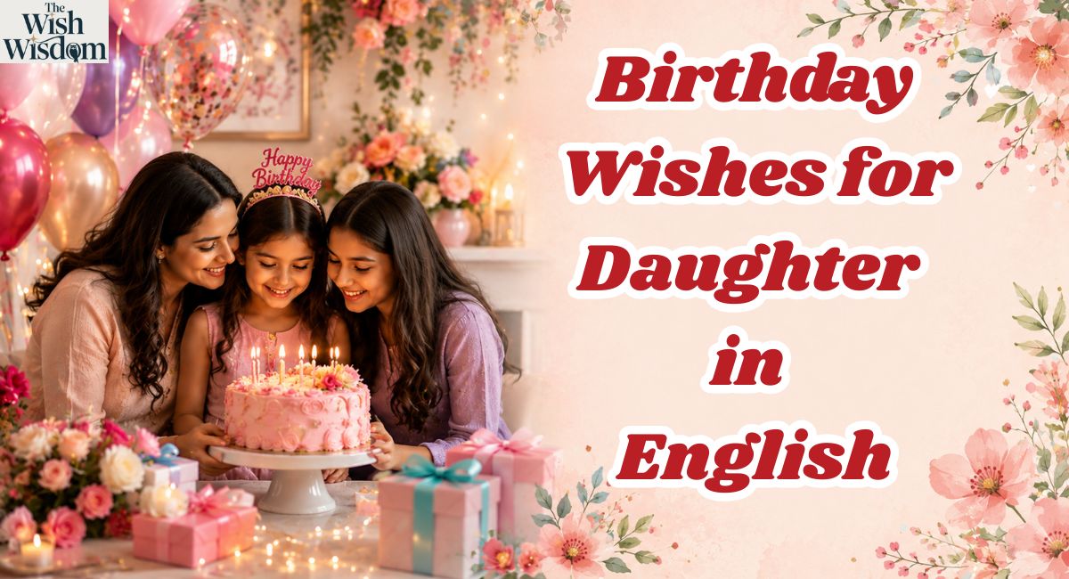 Birthday Wishes for Daughter in English